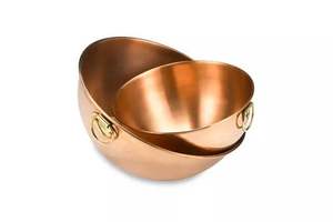 Tazón de Cobre Premium para Servir en la Cocina del Hogar que Ofrece una Presentación Elegante y Comodidad de Uso Diario Duradera - Product Image 6