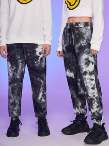 Pantalones de chándal transpirables ligeros para correr de lana de poliéster con estampado de sublimación personalizado para mujer, servicio OEM de invierno con estampado de logotipo plano - Product Image 4