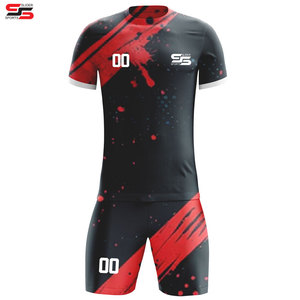 Uniformes de fútbol Set Team High School Sublimación Uniforme de fútbol Adulto Uniforme de fútbol personalizado - Product Image 6