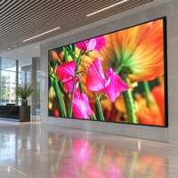 Mur vidéo LED intérieur P5 haute résolution 3840Hz, pleine couleur, service frontal, certifié CE CCC, écran LED fixe pour hall d'hôtel