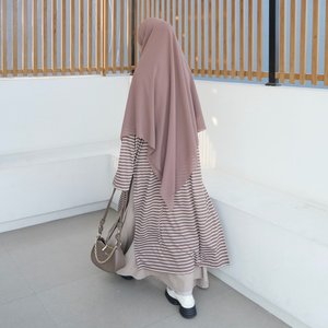 ByMeldev Basic Oversized Rayon Knit Tunik Busui Nonbusui Bumil Friendly สำหรับผู้ใหญ่ - Product Image 3