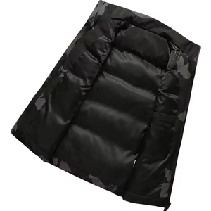 Gilet et gilet coupe-vent à bulles pour hommes Puffer le plus vendu Veste chauffante pour hommes avec design et logo personnalisés - Product Image 5