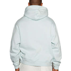 Sweat à capuche oversize personnalisé imprimé et brodé en coton uni écologique pour hommes et femmes – Collection Automne - Product Image 3