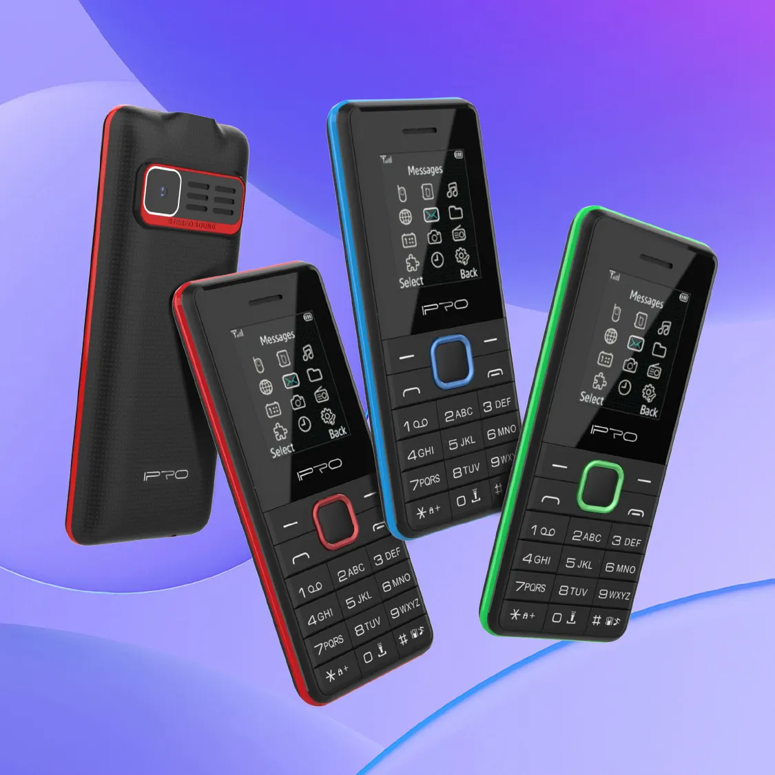 IPRO A18 GSM caratteristica del telefono piccola tastiera del telefono cellulare garantita di qualità unica Multi-funzione 2G per l'Africa 1.77 pollici 32MB + 64MB