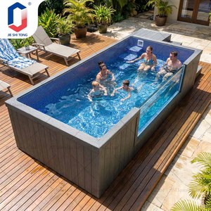 Custom Container Swimming <b>Pool</b> Fiberglass Luxury Outdoor Villa <b>Garden</b> with Heating System <b>Pool</b> - Product Image 2