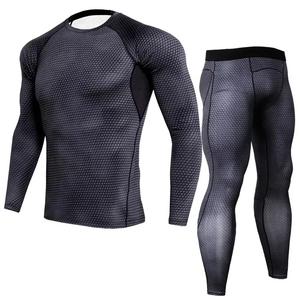 GAF – combinaison de sport à séchage rapide personnalisable pour homme, ensemble de course à pied, collant moulant, vêtements de Gym, Rashguard, vente en gros - Product Image 1
