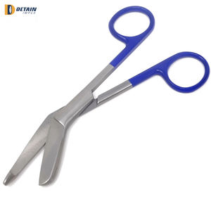 Tijeras de operación quirúrgica con mango de acero inoxidable, vendaje Lister y tijeras de yeso, Kit de sutura manual, instrumento médico - Product Image 3