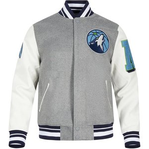 Vente chaude Gris Broderie Personnalisée Conception Varsity Hommes Vestes Letterman Homme Vestes Causal Hiver Vestes pour homme Respirant - Product Image 1