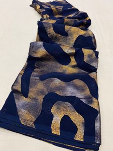 Shari-Ropa Étnica para mujer, Saree con estampado indio de moda, para función festiva informal, última colección, venta al por mayor - Product Image 3