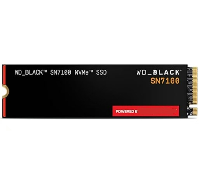 New WD_BLACK 1TB SN7100 NVMe SSD Internal-Gen4 PCIe M.2 2280 up to 7,250 MB/s-WDS100T4X0E
