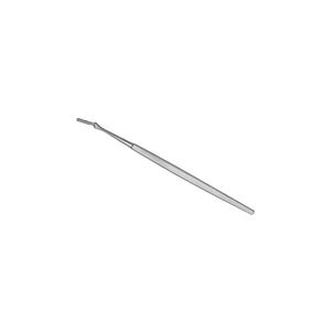 Manche de scalpel allemand en acier inoxydable 225 mm 8.78 "coudé No 3 Porte-lame chirurgical orthopédique non stérile et réutilisable - Product Image 1