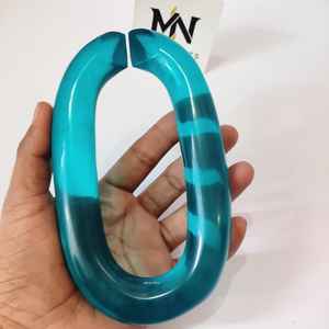 Adornos de Pared Modernos Hechos a Mano con Resina, Cadena Acrílica Moderna Personalizada, Adornos para Decoración del Hogar, Festival Diwali, Ramadán - Product Image 1