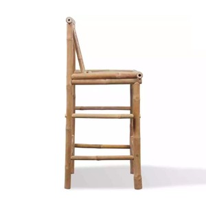 Precio barato Taburete de mostrador de bambú para muebles para el hogar Taburete de mostrador moderno Silla de Bar de bambú de mimbre Hecho en Vietnam - Product Image 6