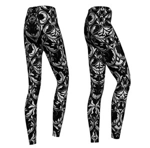 Leggings pour femmes pleine longueur taille haute doux confortable idéal pour Fitness Yoga course Pilates activités de relaxation utilisation sportive - Product Image 3