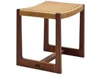 Nouvel Arrivage Pouf Repose-pieds et Tabouret de Maquillage Minimaliste Moderne de Luxe en Bois Tricoté à la Main pour Salon, Confortable avec Incrustation d'Os