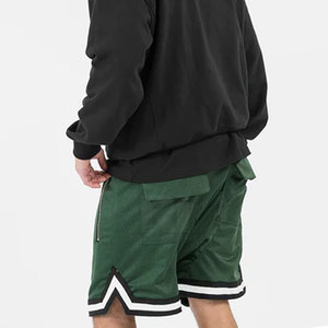 Servicio OEM al por mayor pantalones cortos de malla de diseño personalizado para hombres nueva llegada pantalones cortos de malla de etiqueta privada para hombres para adultos - Product Image 3