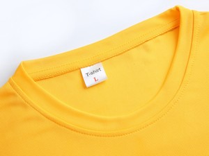 Venta al por mayor de camisetas deportivas para niños de secado rápido Camisetas cuello redondo en blanco impresión personalizada camiseta para hombres envío DDP - Product Image 2