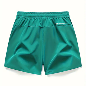Fabricant vietnamien lance des shorts de bain pour hommes personnalisables, style décontracté d'été, taille 6XL, coton extensible quadridirectionnel, uni - Product Image 3