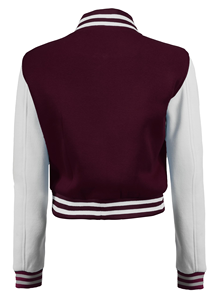 Custom Cropped Varsity <b>Jacket</b> Women <b>Baseball</b> Letterman <b>Jacket</b> Womens Crop Bomber <b>Jacket</b> Manufacturer Breathable - Product Image 3