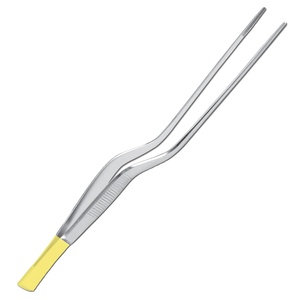Pince à pansements chirurgicaux de qualité supérieure, pointe droite de 0,4 mm, certifiée CE, instrument manuel de classe I - Product Image 4