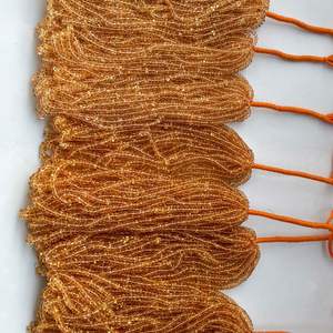 Perles rondes lisses en citrine naturelle de haute qualité, jaunes, de 4 mm à 7 mm, pour la fabrication de bijoux - Product Image 3