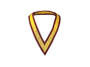 Precio de fábrica OSM Past Grand Rank Officer's Collarette Cinta personalizada Decoración Masonic Regalia Collarette - Product Image 2