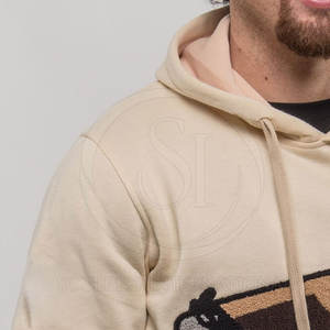 เสื้อมีฮู้ดผู้ชายผ้าฝ้ายผสมดีไซน์ใหม่เสื้อผ้าลำลอง - Product Image 4