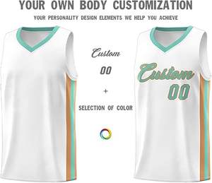 Camisetas de baloncesto de moda para hombre, uniformes de equipo de diseño personalizado, tela de malla Reversible, proveedor OEM de alta calidad, venta al por mayor - Product Image 3