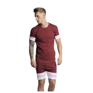 2025 pantalones cortos transpirables para hombre, estilo informal, diseño impresionante, conjunto doble de secado rápido, camiseta de manga corta, camiseta sin mangas para gimnasio y pantalones cortos - Product Image 4