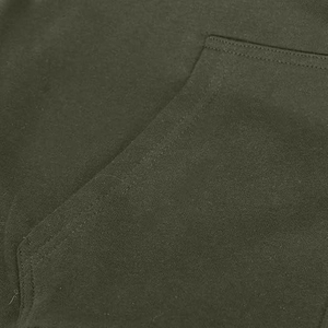 Sweat à capuche zippé ample en coton de haute qualité, lourd, surdimensionné, à double fermeture éclair, sweat à capuche personnalisé pour homme, sweat à capuche zippé intégral - Product Image 3