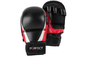 ถุงมือมวยหนังสำหรับผู้ใหญ่ถุงมือฝึกต่อสู้แบบมืออาชีพ - Product Image 2