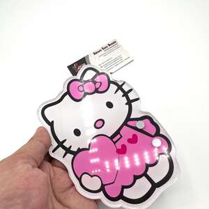 Azulejos de pestañas acrílicas personalizadas sostenibles Love Kitty, diseño de azulejos de pestañas de Hello Kitty, herramientas de pestañas al por mayor - Product Image 6