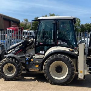 Hidromek HMK102B 4WD Rueda Tractor Retroexcavadora Maquinaria de ingeniería y construcción Precio barato - Product Image 6