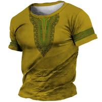 Vêtements africains pour hommes 2025, t-shirt Dashiki, vêtements traditionnels, manches courtes, style décontracté rétro, streetwear vintage, style ethnique