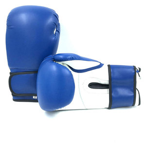 Nouveaux gants de boxe en cuir à lacets avec logo personnalisé - Couleurs personnalisées de haute qualité pour un usage sportif - Product Image 3