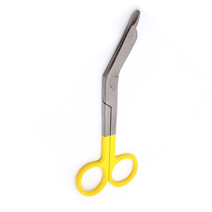 กรรไกรผ่าตัดด้ามจับสีเหลืองเคลือบชุดกรรไกรผ่าตัดใช้ครั้งเดียว - Product Image 3