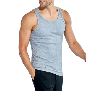 Nouvel arrivage de gilet de gymnastique pour hommes avec logo personnalisé débardeur Stringers Fitness entraînement musculation équipement pour l'été importé BD - Product Image 6