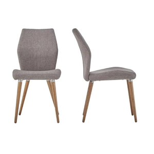 โซฟาเดี่ยวทันสมัยพร้อมวัสดุไม้และผ้าสำหรับบ้านอพาร์ทเมนต์โรงแรมสำนักงานและห้องนั่งเล่นเฟอร์นิเจอร์ - Product Image 4