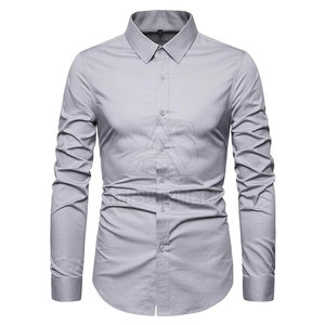 Camisas con botones de servicio OEM para hombre, camisas con botones de diseño de logotipo personalizado para hombre, camisas transpirables con botones para hombre - Product Image 2