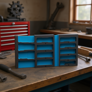 Inserto de Espuma Suave de 2 Componentes Hazet para Cajas de Herramientas 163-459/15 - Product Image 3