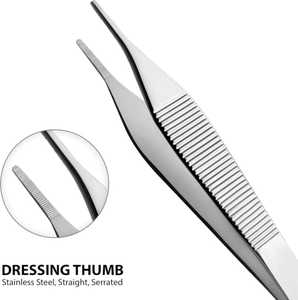 Kit de dissection pour étudiant en médecine avec kit de suture en pochette Kit d'instruments chirurgicaux Fabrication d'instruments de chirurgie de la colonne vertébrale osseuse - Product Image 5