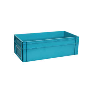 Caja Apilable KT 4833, Caja de Plástico Industrial Sólida para Almacenamiento Logístico, Material Virgen - Product Image 1