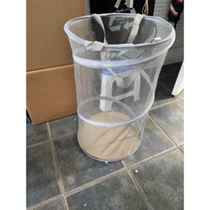 Pop-Up Fabric <b>Laundry</b> Basket Foldable Standing Type <b>Storage</b> for Bathroom Bedroom Office Tool Toy Organization Plastic Cloth - Product Image 1