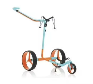 Chariot de golf électrique JuCads Carbon, origine New York, offres spéciales pour les voyages - Product Image 1