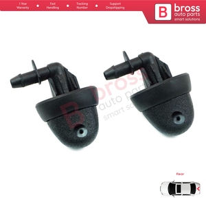 BSP531 2 Pièces Buses de pulvérisation d'eau pour lave-glace arrière pour Laguna 1 Trafic 2 Kangoo 1 Primastar Vivaro A X83 770030881 - Product Image 4