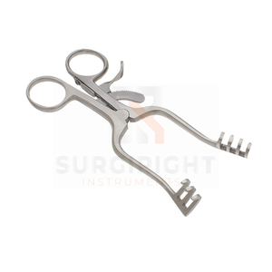 RetractorGeneral Instruments chirurgicaux Demande du client Incurvé 3.5 "Points pointus Acier inoxydable allemand par Surgiright Instruments - Product Image 1