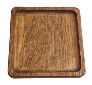 <b>Square</b> natural wood serving platter snack fruits for food serving breakfast food bar home kitchen decor wedding gifts restaurant - Product Image 1