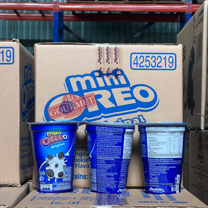 Oreoo มินิคุกกี้วานิลลา61.3กรัมแบบถ้วยส่วนผสมเพิ่มเติมช็อกโกแลตนม - Product Image 4