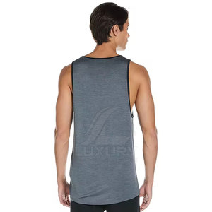 Camiseta sin mangas de entrenamiento para hombre hecha a medida, ropa de gimnasio transpirable para hombre - Product Image 2