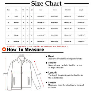 Chaqueta de Cuero para Hombre de Manga Larga, Cortavientos, Ajustada, con Cuello Camisero, Chaqueta de Cuero con Calefacción, con Peluche y Bolsillo Grande - Product Image 5